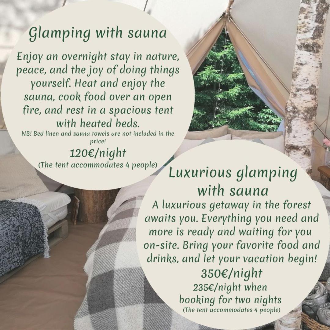 Hotel Kuusehaldja Glamping Kohila Esterno foto